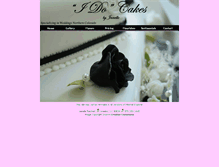 Tablet Screenshot of cakesbyjanelle.com